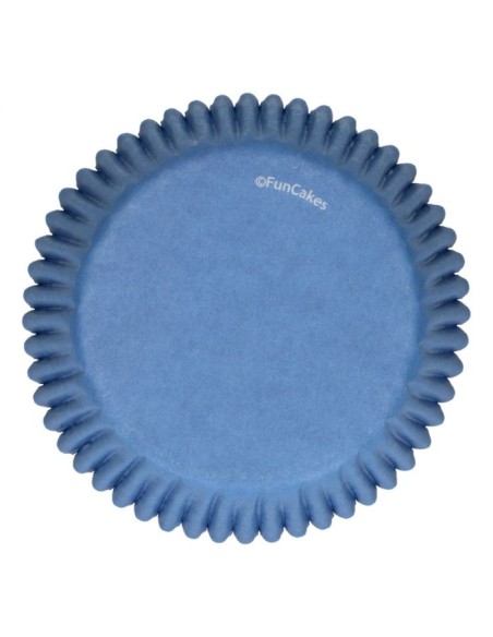 FunCakes Baking Cups Royal Blauw -48st-