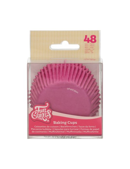 FunCakes Baking Cups Roze -48st-