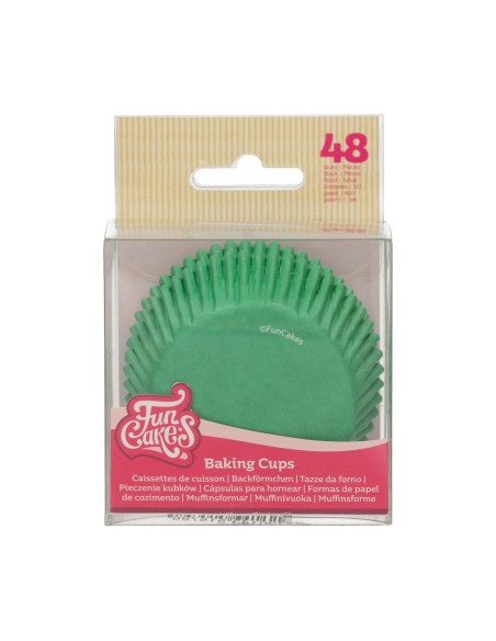 FunCakes Baking Cups Grasgroen -48st-