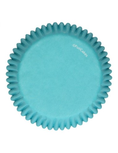 FunCakes Baking Cups Turquoise -48st- //