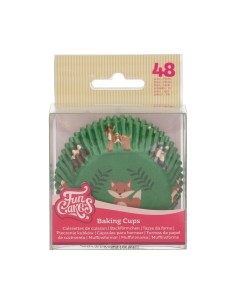 FunCakes Baking Cups Bosdieren -48st- 2