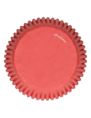FunCakes Baking Cups Rood -48st-