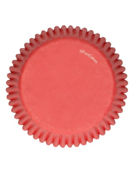 FunCakes Baking Cups Rood -48st-