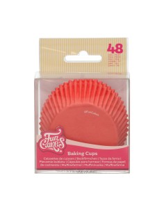 FunCakes Baking Cups Rood -48st- 2