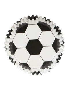 PME Folie Baking Cups Voetbal -30st-