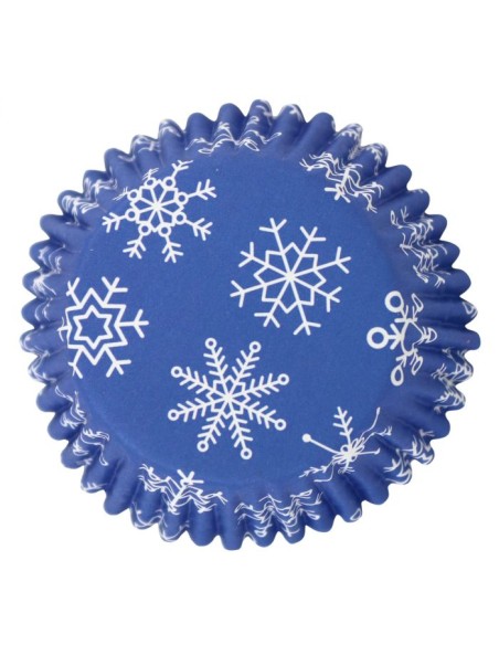PME Folie Baking Cups Sneeuwvlok -30st-