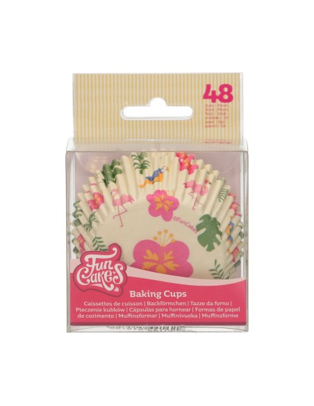 FunCakes Baking Cups Tropisch -48st-