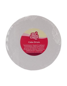 FunCakes Cake Drum Rond -22,5cm- Wit