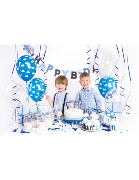 PartyDeco Party Decoratie Set Vliegtuigjes //