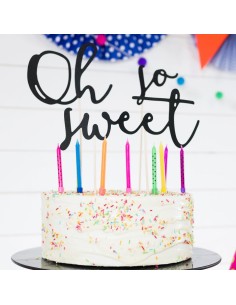 PartyDeco Verjaardag Kaarsen Gekleurd -6st- 2