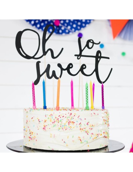 PartyDeco Verjaardag Kaarsen Gekleurd -6st-