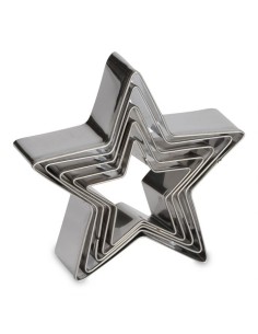 Patisse Koekjes Uitsteker Ster Set -5cm-