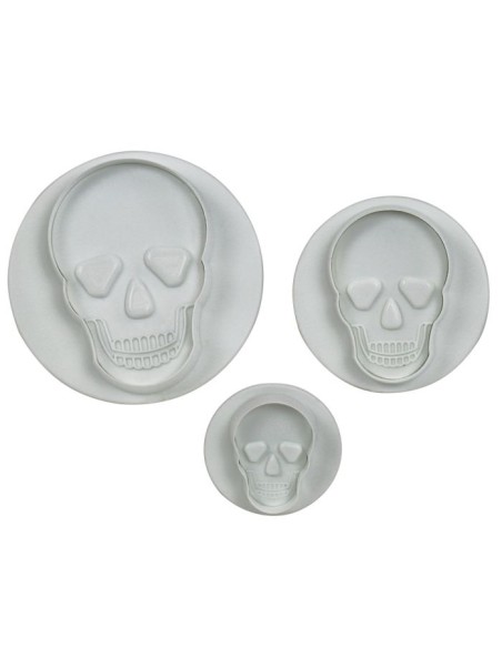 PME Plunger Uitsteker Set Doodshoofd -3st-