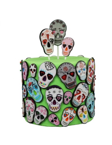 PME Plunger Uitsteker Set Doodshoofd -3st-