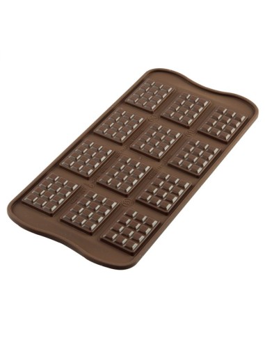 Silikomart Chocolade Mal Mini Tabletten //