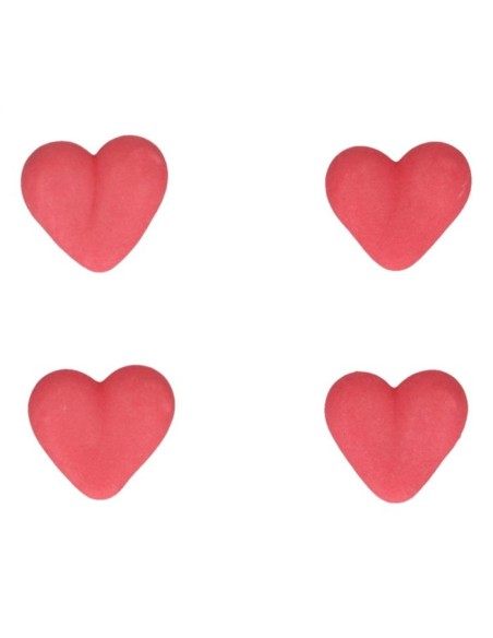 FunCakes Suikerdecoratie Hart Rood -8st-