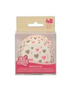 FunCakes Baking Cups Hart -48st- 2