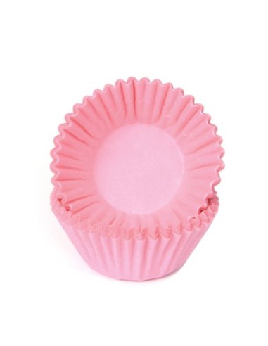 House of Marie Chocolade Baking Cups Pastel Roze -100st-