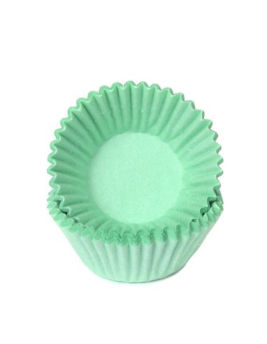 House of Marie Chocolade Baking Cups Pastel Mint -100st- //