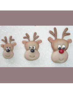 Karen Davies Reindeer Head Moulds 2