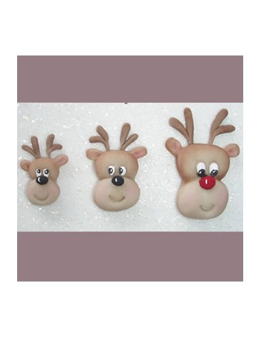 Karen Davies Reindeer Head Moulds