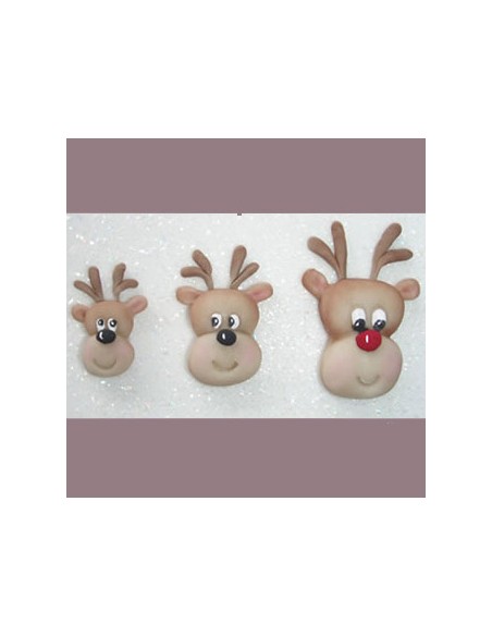 Karen Davies Reindeer Head Moulds