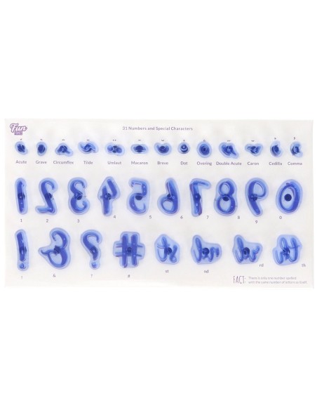 PME Stempelset Fun Fonts - Numbers