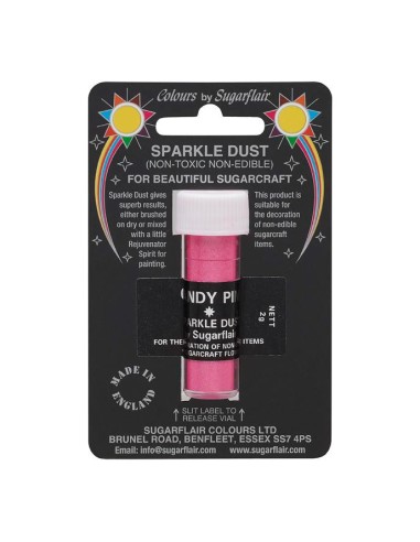 Sugarflair Sparkle Dust Candy Pink -2gr-