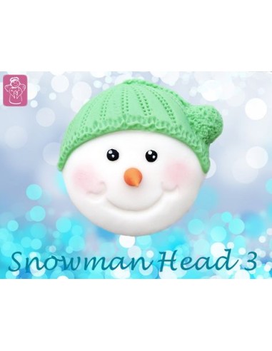 Karen Davies Siliconen Mal Snowman Head No.3