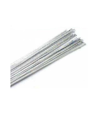 Floral Wire Metallic Silver 24g (50st)