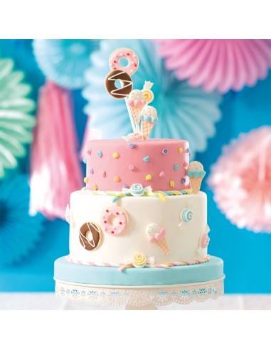 Decora Suikerdecoratie Snoep -7st-