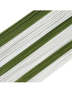 Bloemendraad Wit 24g -50st-