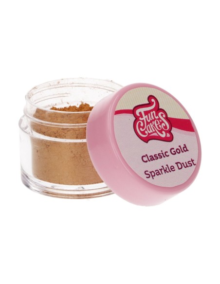 FunCakes Edible Sparkle Dust Classic Gold