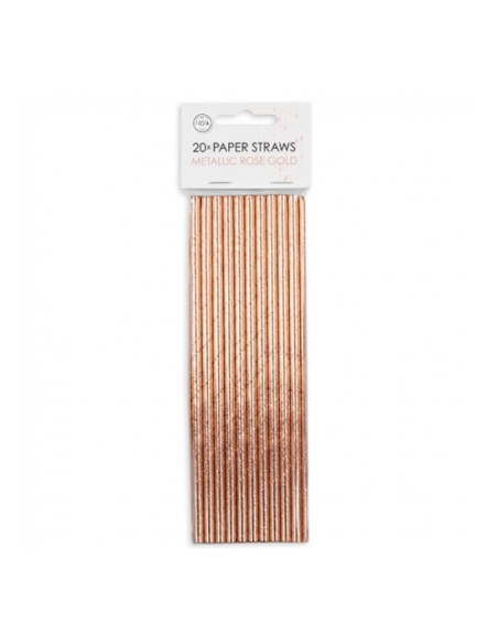 Rietjes Metallic Rosé Goud -20st- //