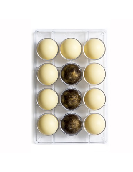 Decora Chocolade Mal Halve Bol -5cm-