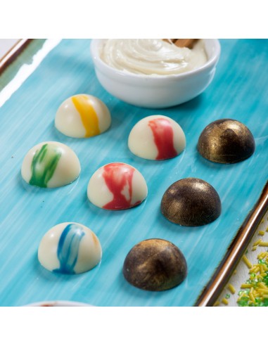 Decora Chocolade Mal Halve Bol -5cm-