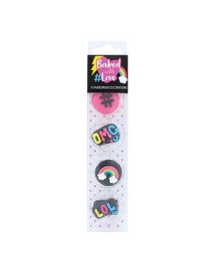 Baked with Love Suikerdecoratie LOL -10st-