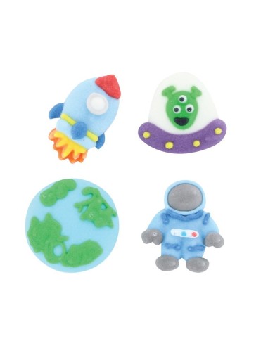 Baked with Love Suikerdecoratie Ruimte -10st-