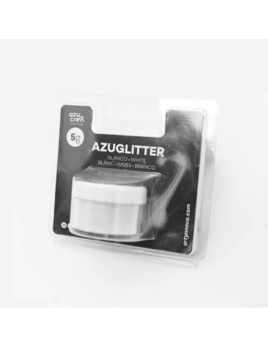 Azucren Deco Glitter White -5gr-
