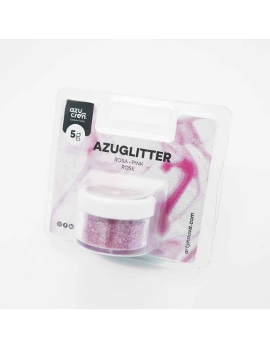 Azucren Deco Glitter Pink -5gr-