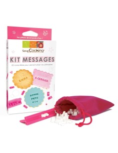 Scrapcooking Stempelset Tekst & Tekens -87st-