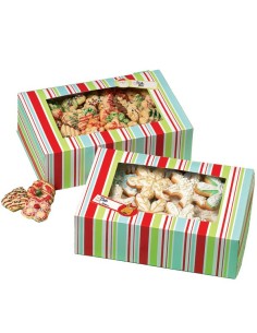 Wilton Treat Box Snowflake Wishes Large (set van 2)