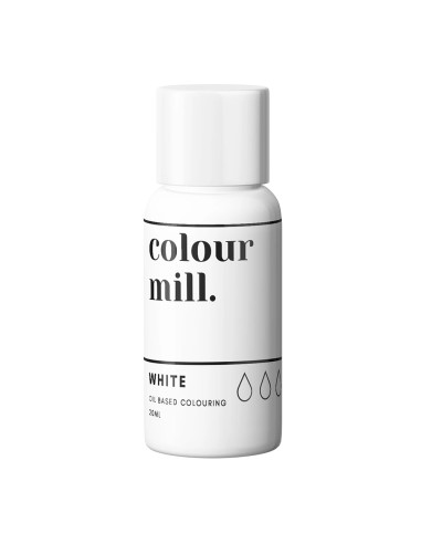 Colour Mill Chocolade Kleurstof White -20ml-