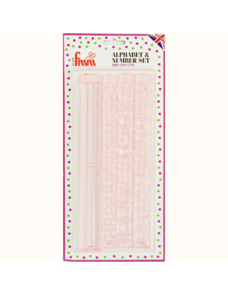 FMM Tappit Set Alfabet & Cijfers Hoofdletters