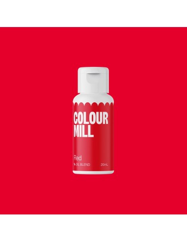 Colour Mill Chocolade Kleurstof Red -20ml-