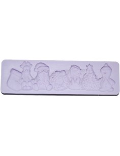 Karen Davies Siliconen Mal Christmas Border 2