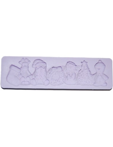 Karen Davies Siliconen Mal Christmas Border