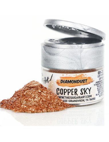 Diamondust Glitter Copper Sky -3gr- //
