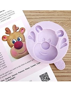 Karen Davies Reindeer Head Mould Large 2