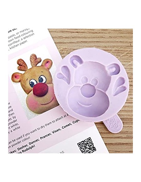 Karen Davies Siliconen Mal Reindeer Head Large